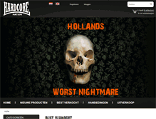 Tablet Screenshot of hardcore-nation.nl